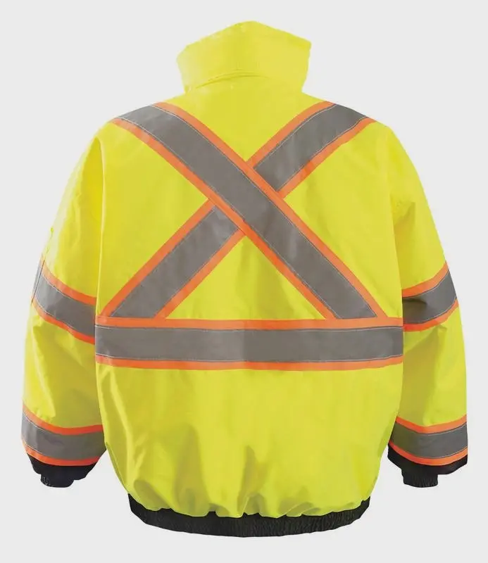 Occunomix Black Bottom 2-In-1 X Back Bomber Jacket 2