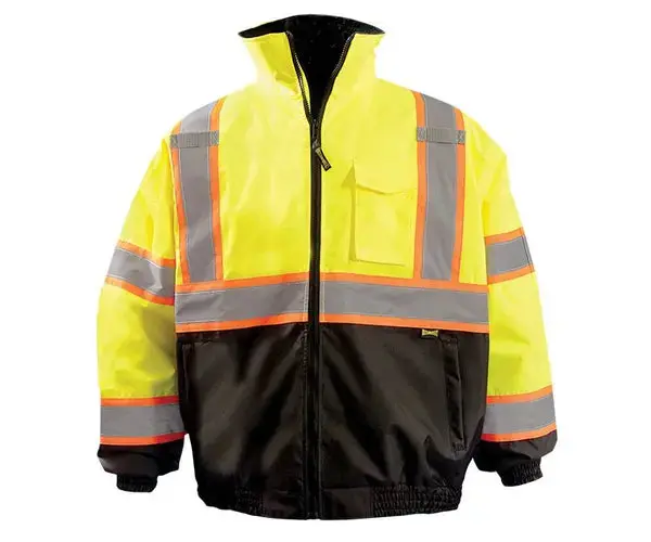 Occunomix Black Bottom 2-In-1 X Back Bomber Jacket 3