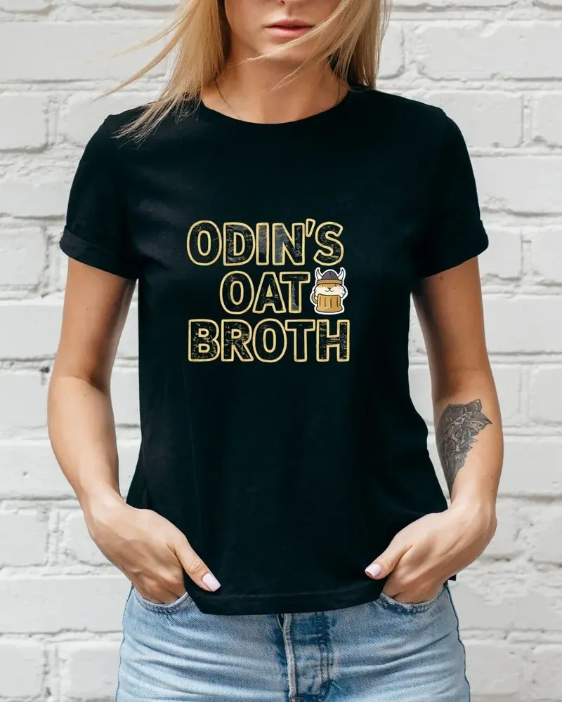 Odin Oat Broth Cotton Tshirts 3