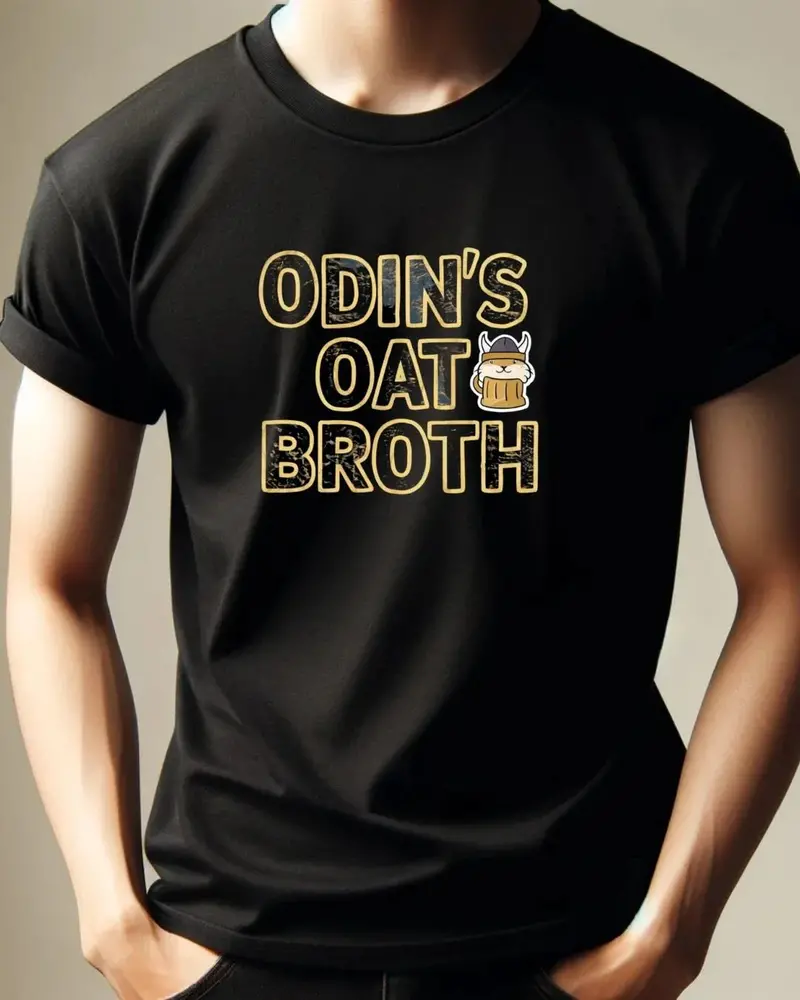 Odin Oat Broth Cotton Tshirts 4