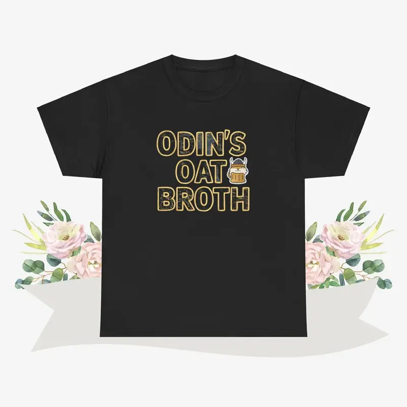 Odin Oat Broth Cotton Tshirts 5