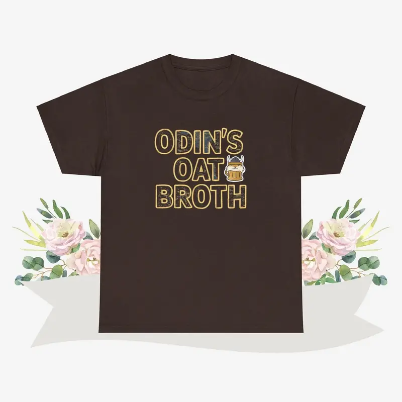 Odin Oat Broth Cotton Tshirts 6