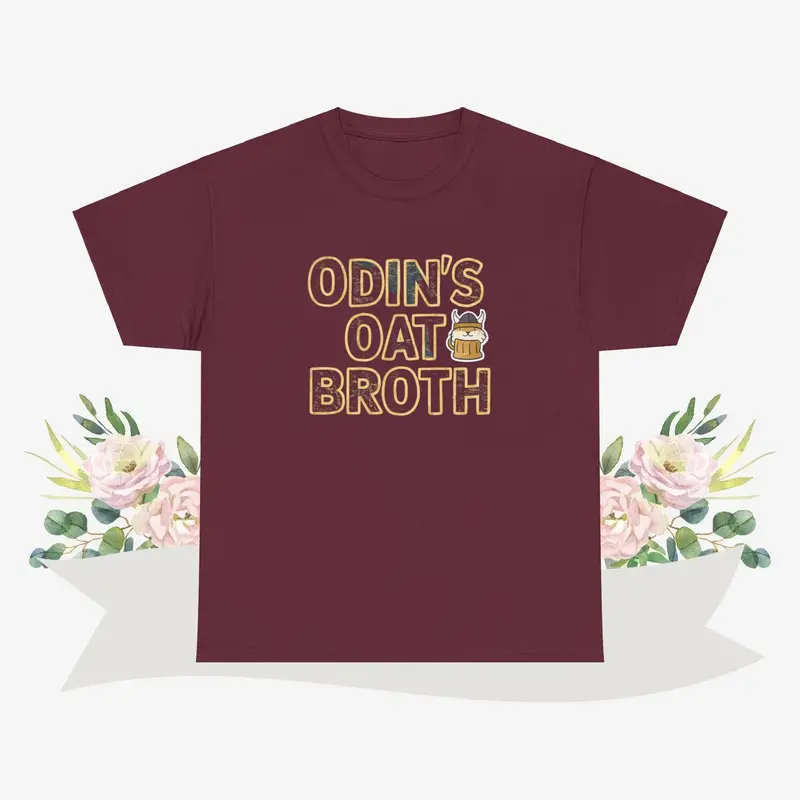 Odin Oat Broth Cotton Tshirts 7