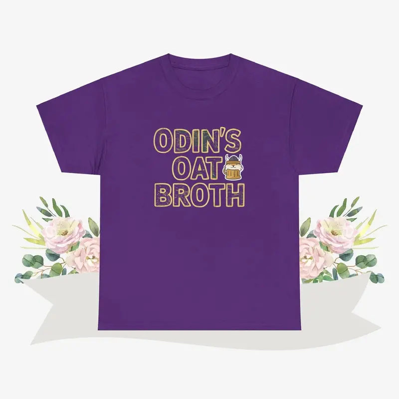 Odin Oat Broth Cotton Tshirts 9