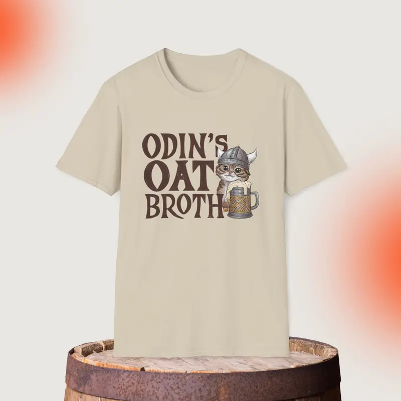 Odin Oath Broth Cotton T-Shirt 12