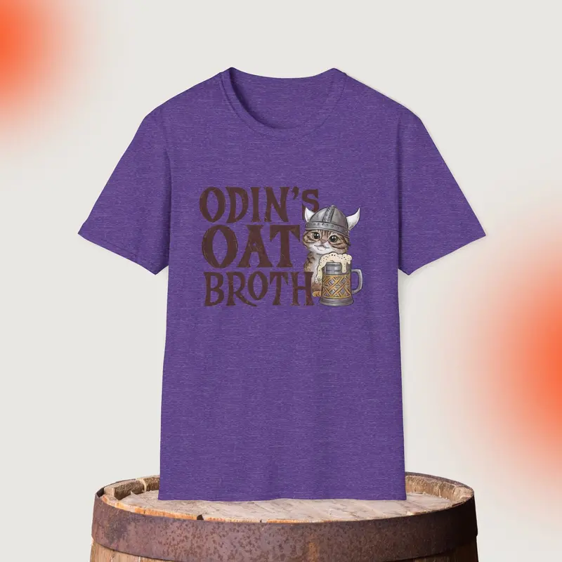 Odin Oath Broth Cotton T-Shirt 13
