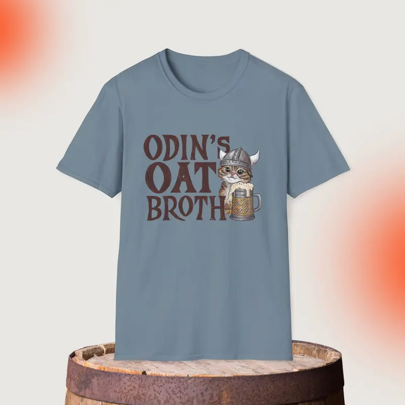 Odin Oath Broth Cotton T-Shirt 14