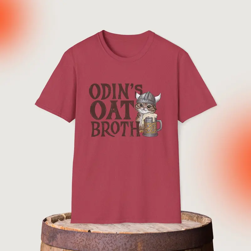 Odin Oath Broth Cotton T-Shirt 15