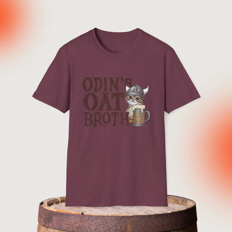 Odin Oath Broth Cotton T-Shirt 16