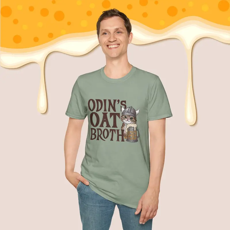 Odin Oath Broth Cotton T-Shirt 19