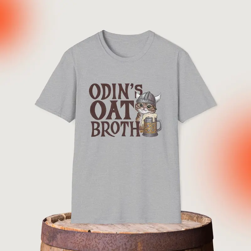 Odin Oath Broth Cotton T-Shirt 2