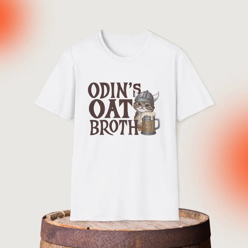 Odin Oath Broth Cotton T-Shirt 21