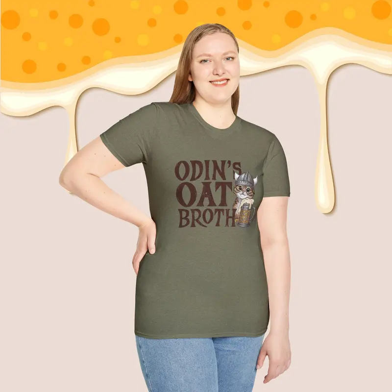 Odin Oath Broth Cotton T-Shirt 33
