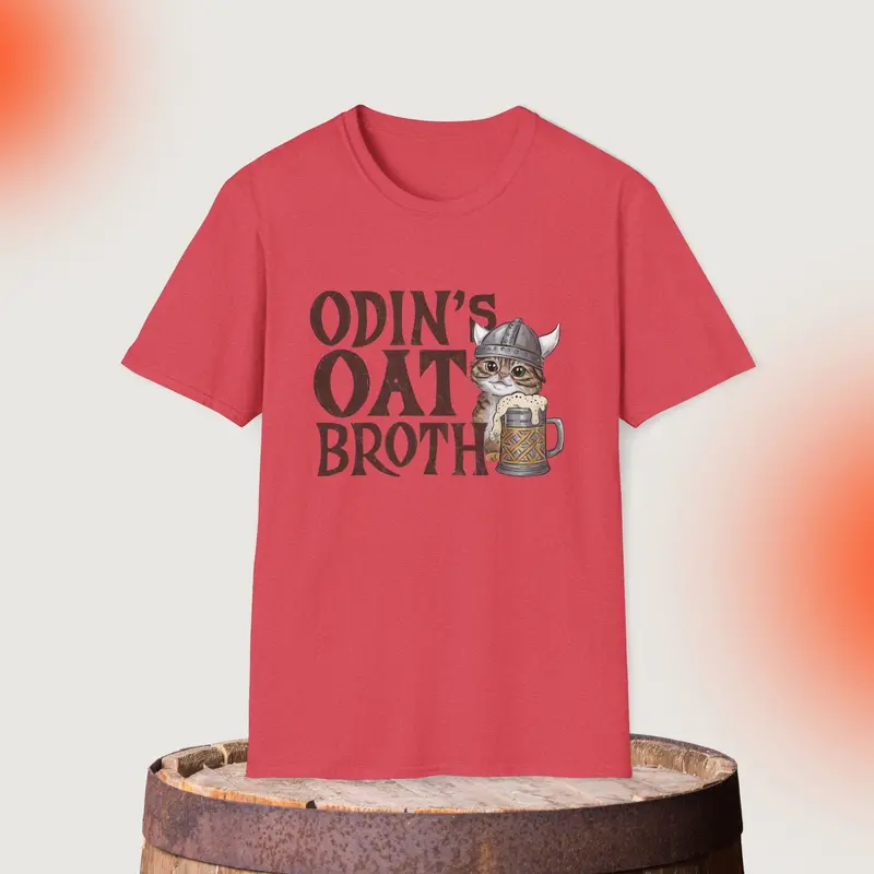 Odin Oath Broth Cotton T-Shirt 8