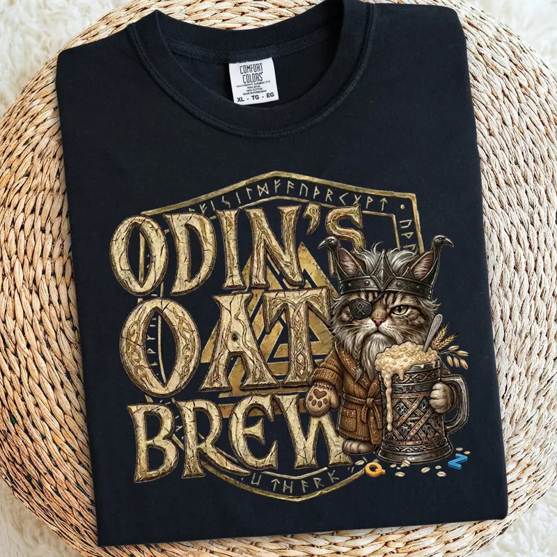 Odin's Oath Brew Cotton Tshirt 1
