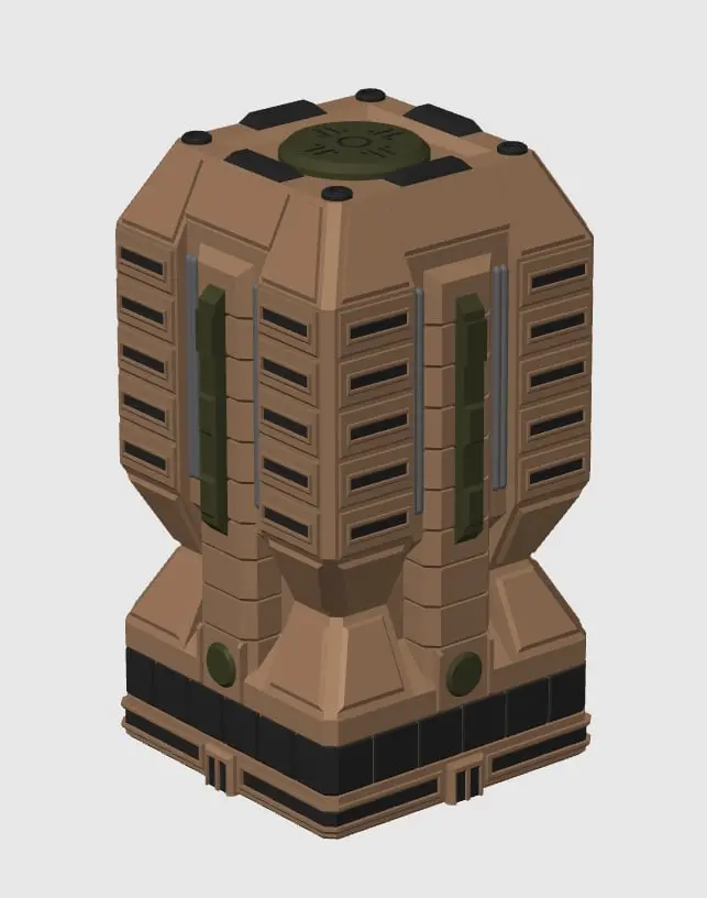 Office Tower Alpha- Exclusive Fortress Colors 1