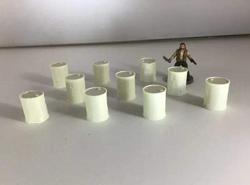 Oil Drums / Barrels - 28Mm Terrain 1