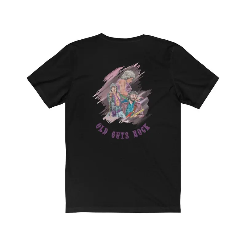 "Old Guys Rock"  Jersey Short Sleeve Tee 1