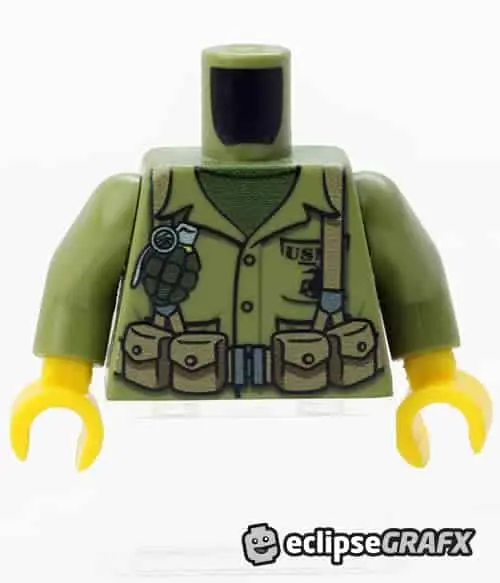 Olive Green Marine Torso 1
