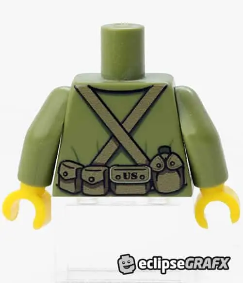 Olive Green Marine Torso 2