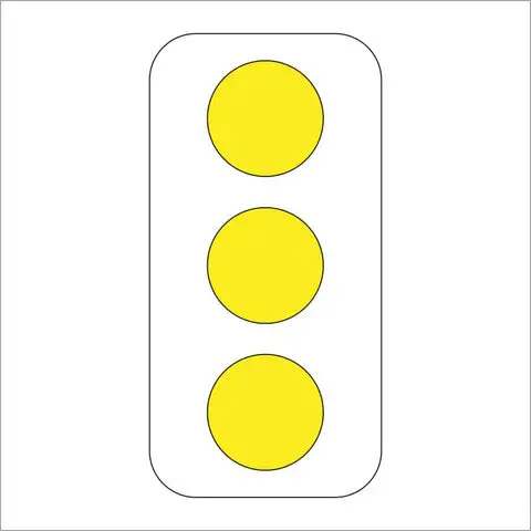 Om2-1V Type K Marker Sign 1