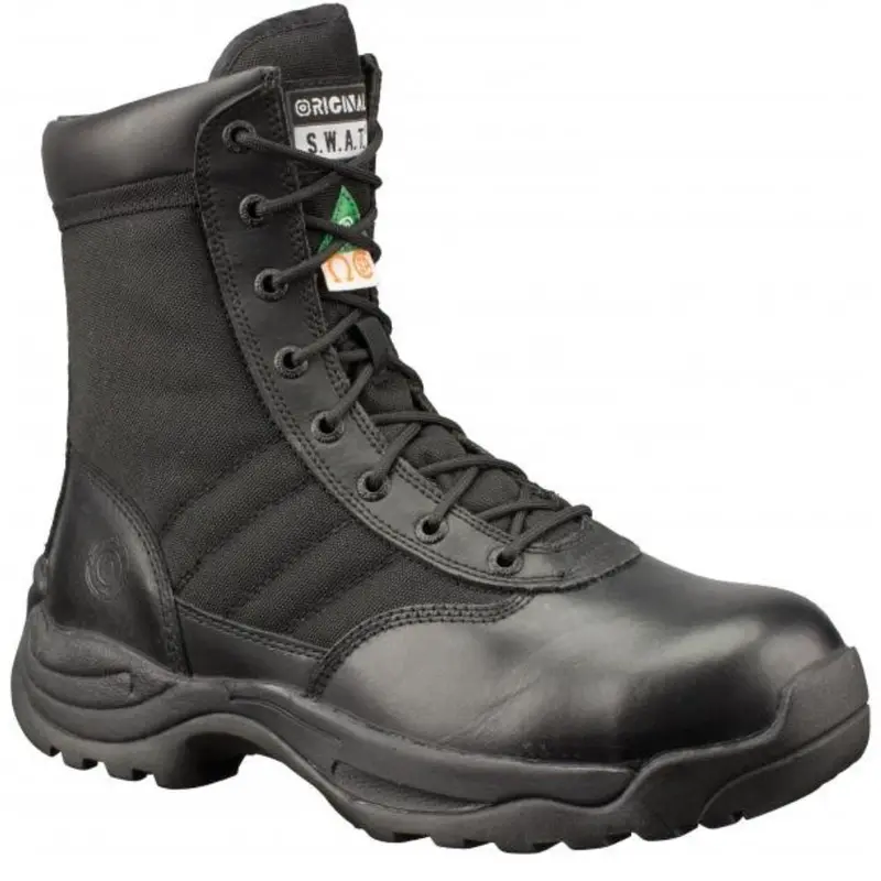 Original Swat Classic 225201 Men's 9" Csa Composite Toe Work Boot With Side Zip 1