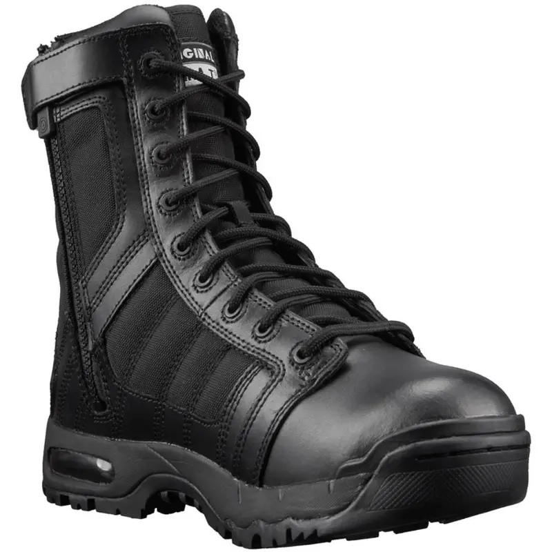 Original Swat Metro Air 123401 Unisex 9" Insulated Boot With Side Zip - Black 1