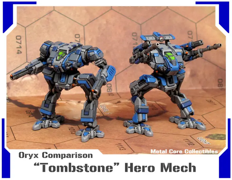 Oryx "Tombstone" Hero Mech 2