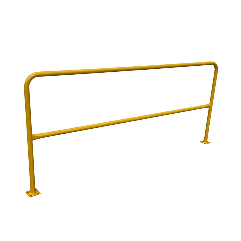 Osha Industrial Safety Railing (96" L X 42" H) - Yellow Guardrail 1