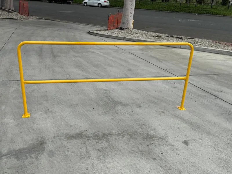 Osha Industrial Safety Railing (96" L X 42" H) - Yellow Guardrail 13