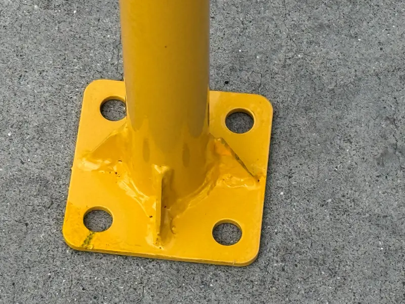 Osha Industrial Safety Railing (96" L X 42" H) - Yellow Guardrail 9
