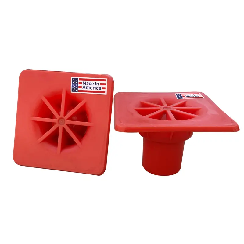 Osha Rebar Safety Caps (Impalement Protection) | Rebar #3 - #8 | T-Post Caps (Made In The Usa) 1
