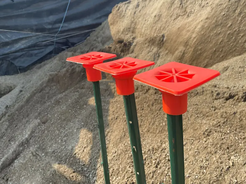 Osha Rebar Safety Caps (Impalement Protection) | Rebar #3 - #8 | T-Post Caps (Made In The Usa) 12