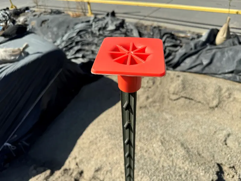 Osha Rebar Safety Caps (Impalement Protection) | Rebar #3 - #8 | T-Post Caps (Made In The Usa) 19