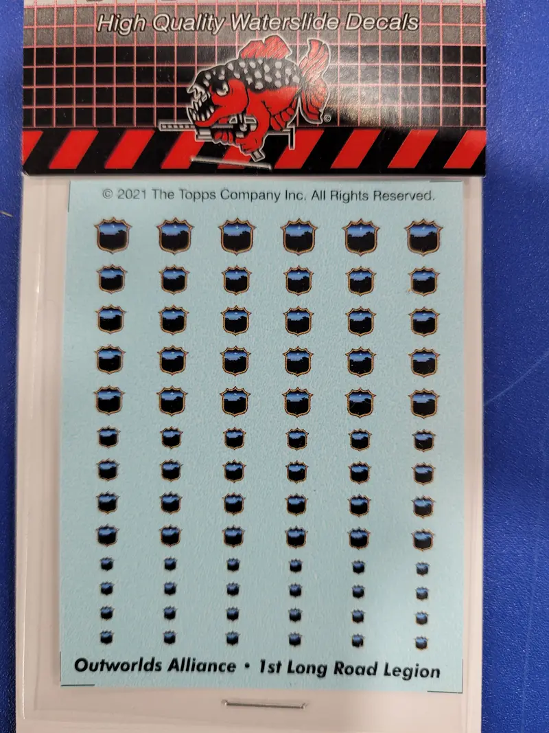 Outworlds Alliance- 1St Long Road Legion Decals 1