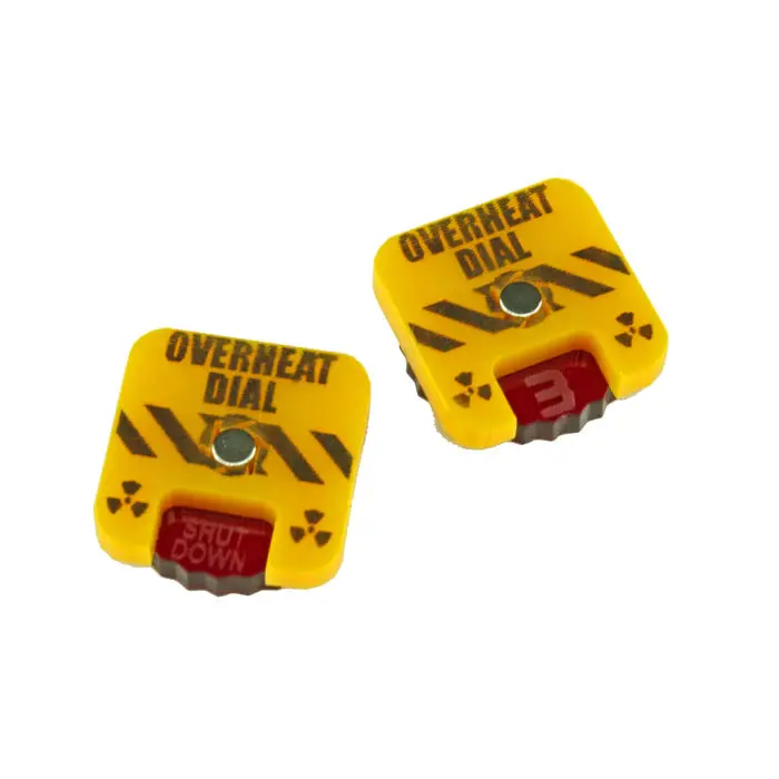 Overheat Dial 0-3 Compatible With Battletech: Alpha Strike (2) 1