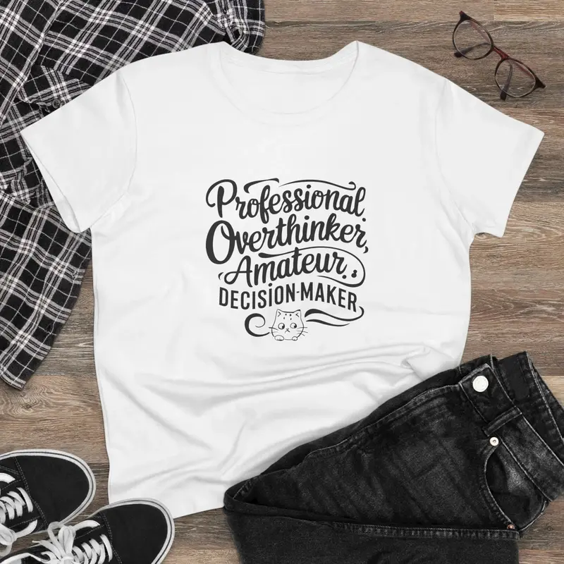 Overthinker Amature Descision Maker Women Graphic Tee 2