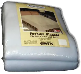 Owen's Polyester Diplomat Blanket 1