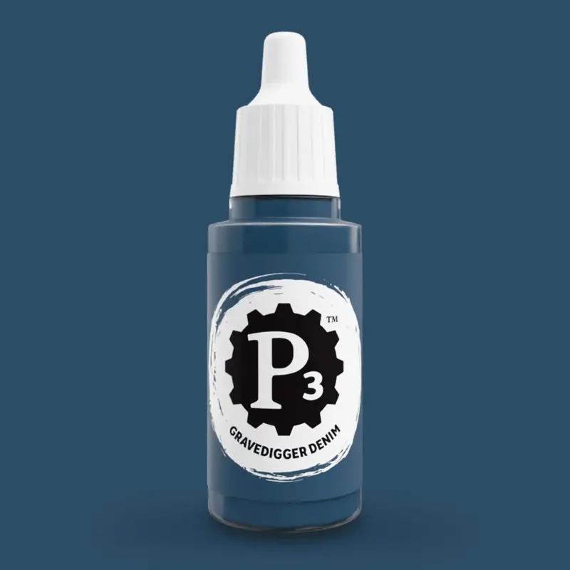 P3 Paints: Gravedigger Denim 1