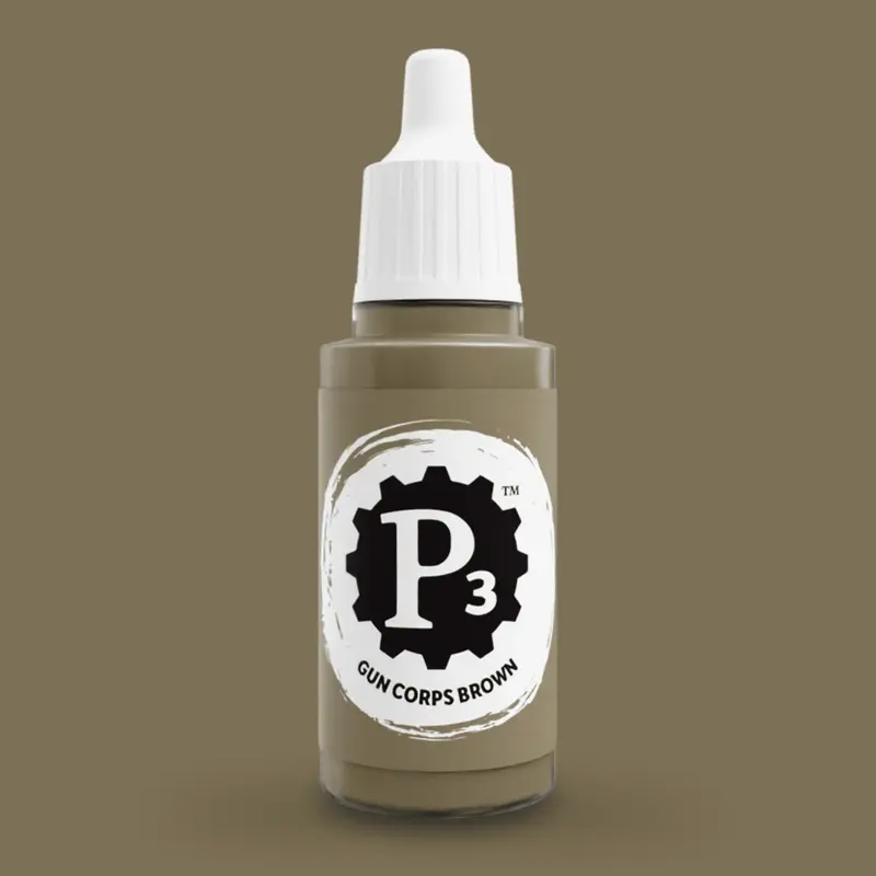 P3 Paints: Gun Corps Brown 1