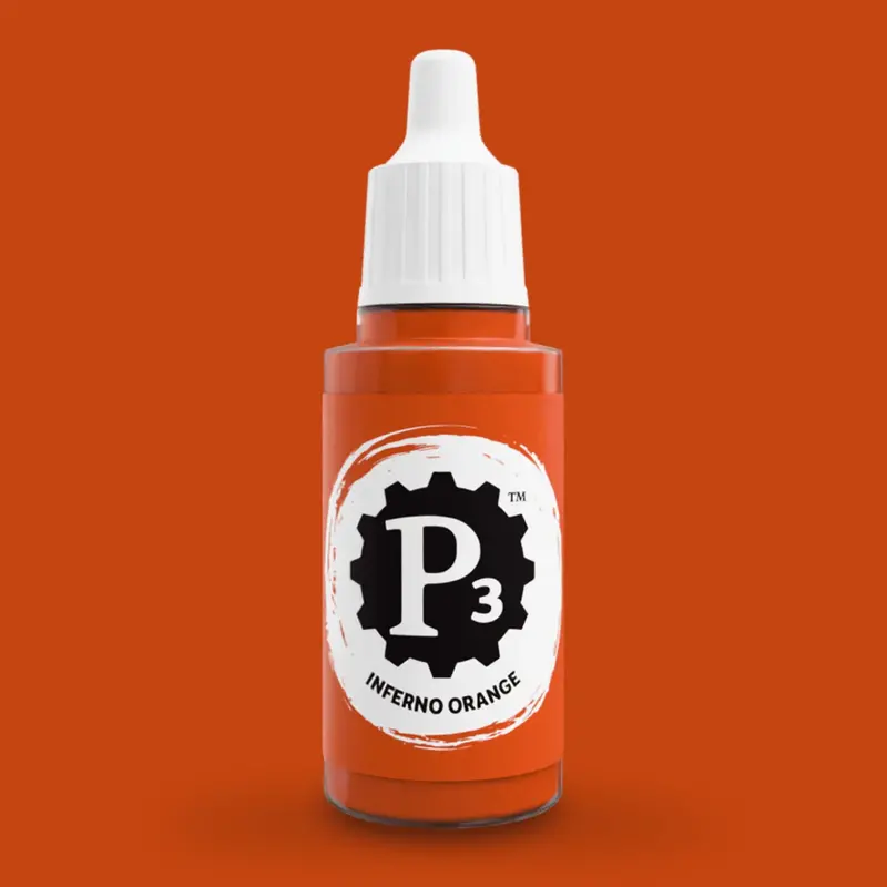 P3 Paints: Inferno Orange 1