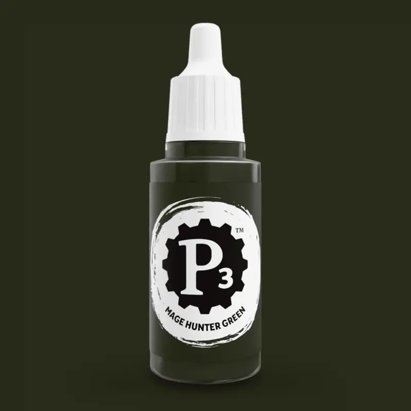 P3 Paints: Mage Hunter Green 1