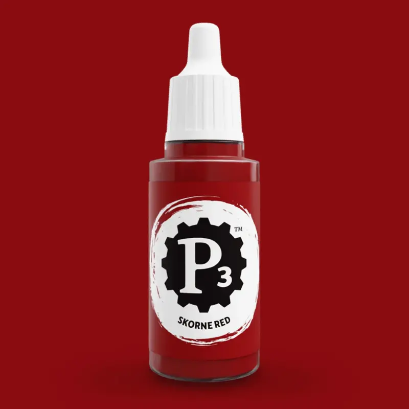 P3 Paints: Skorne Red 1
