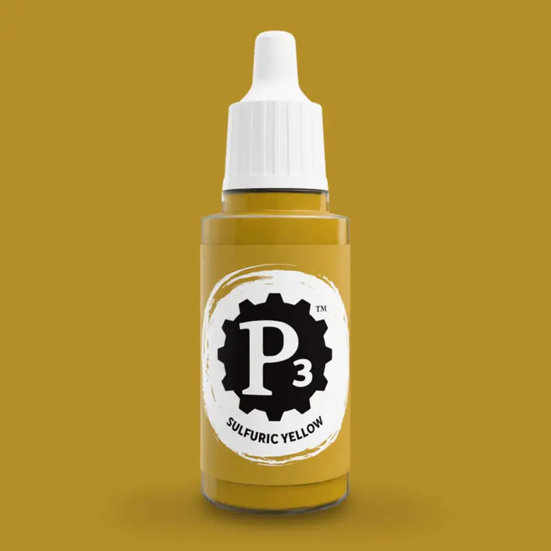 P3 Paints: Sulfuric Yellow 1