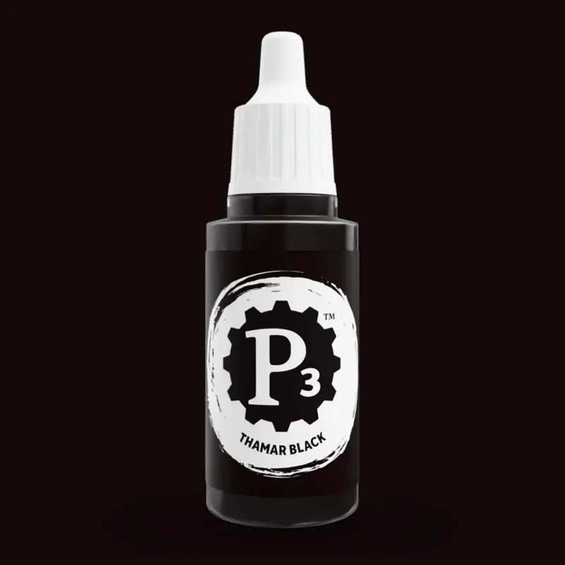 P3 Paints: Thamar Black 1