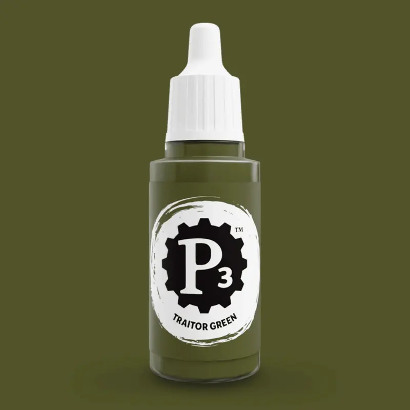 P3 Paints: Traitor Green 1