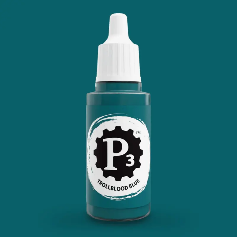 P3 Paints: Trollblood Blue 1