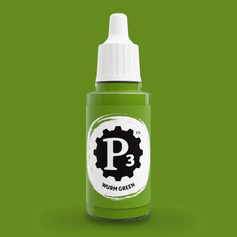 P3 Paints: Wurm Green 1