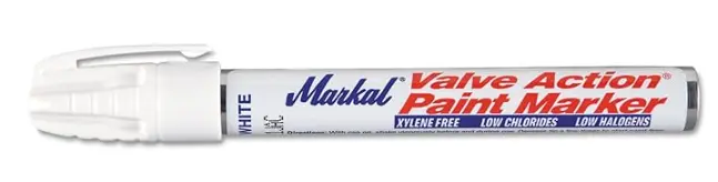 Paint Marker White Laco Markal 96820 1