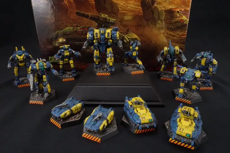 Painted- Mccarron's Armored Cavalry Mercenaries Box Set- Amazing 1
